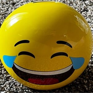 Kids' Smiley Face Coin Bank - Yellow